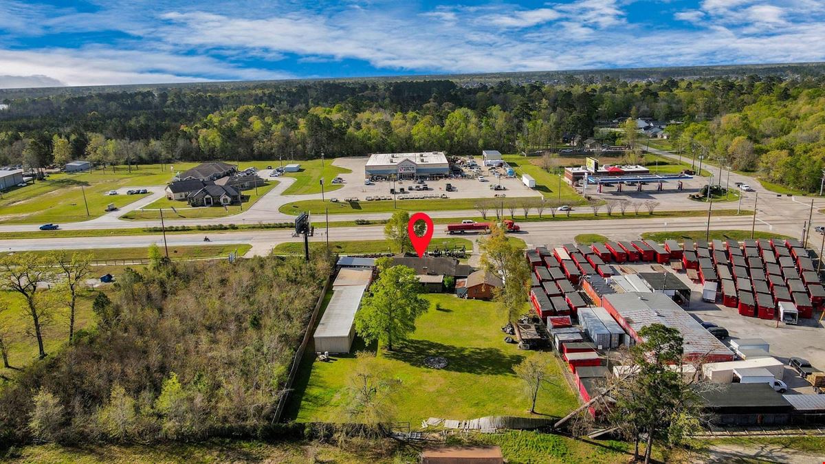 Unrestricted 1-Acre Lot on High-Traffic SH-242 – Conroe Corridor