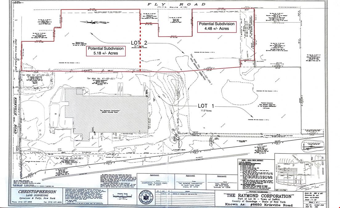 Town of Dewitt Development Acreage