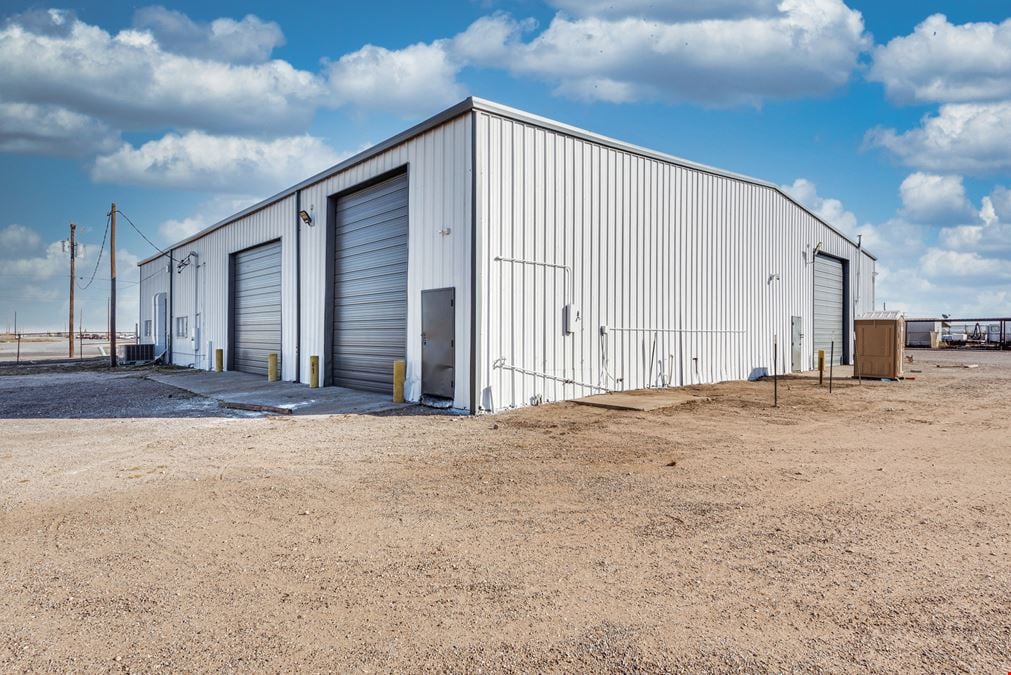 Office/Shop Facility with Dock & Cranes