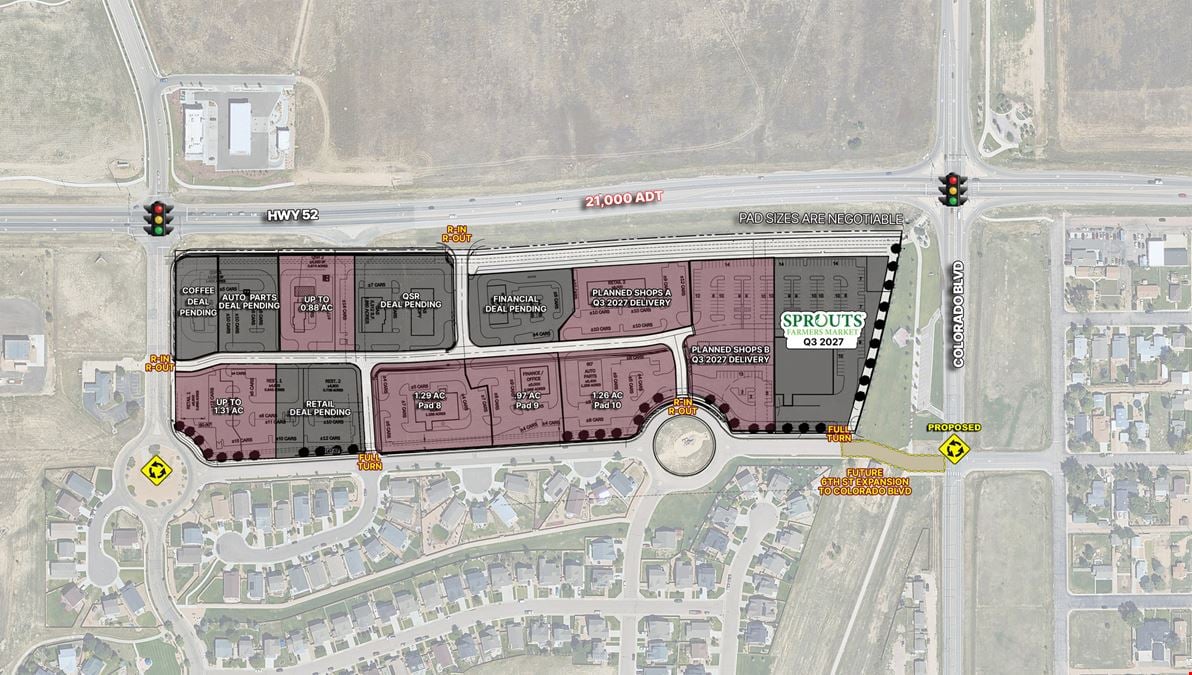 Highway 52 and Colorado Boulevard - SWC