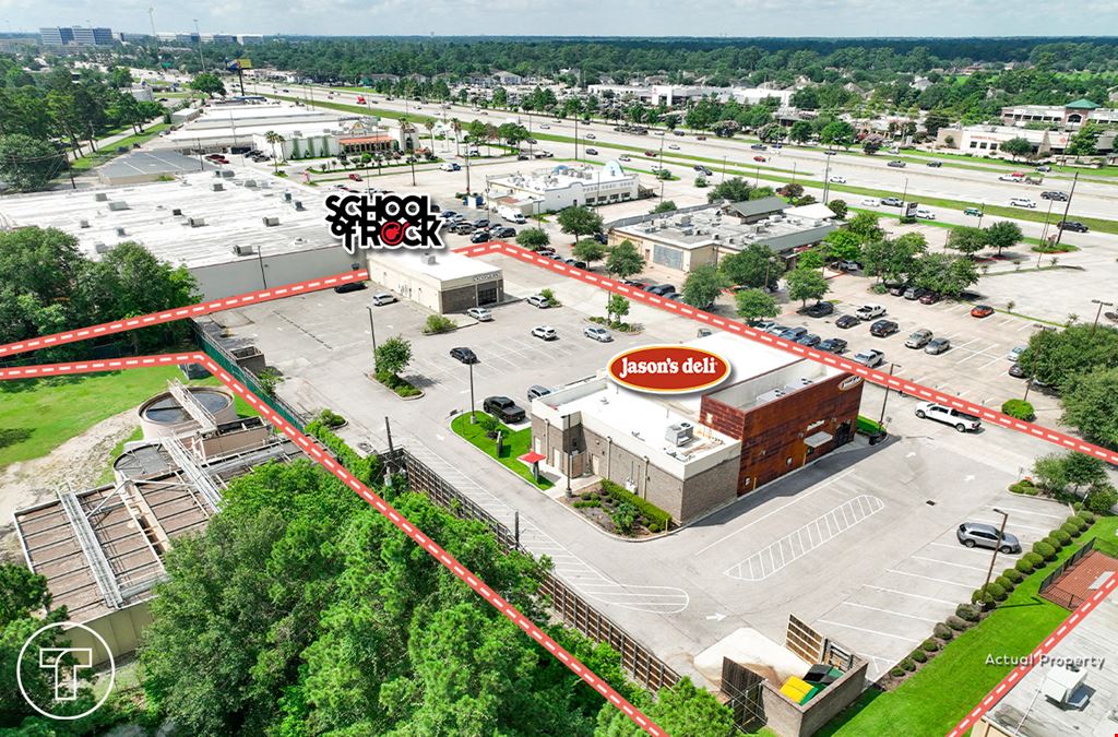 Single Tenant Jason's Deli and School of Rock