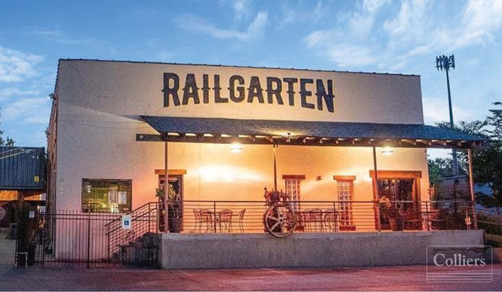 Former Railgarten Dining, Entertainment & Recreational Venue   -   9,843± SF on 1.36± AC