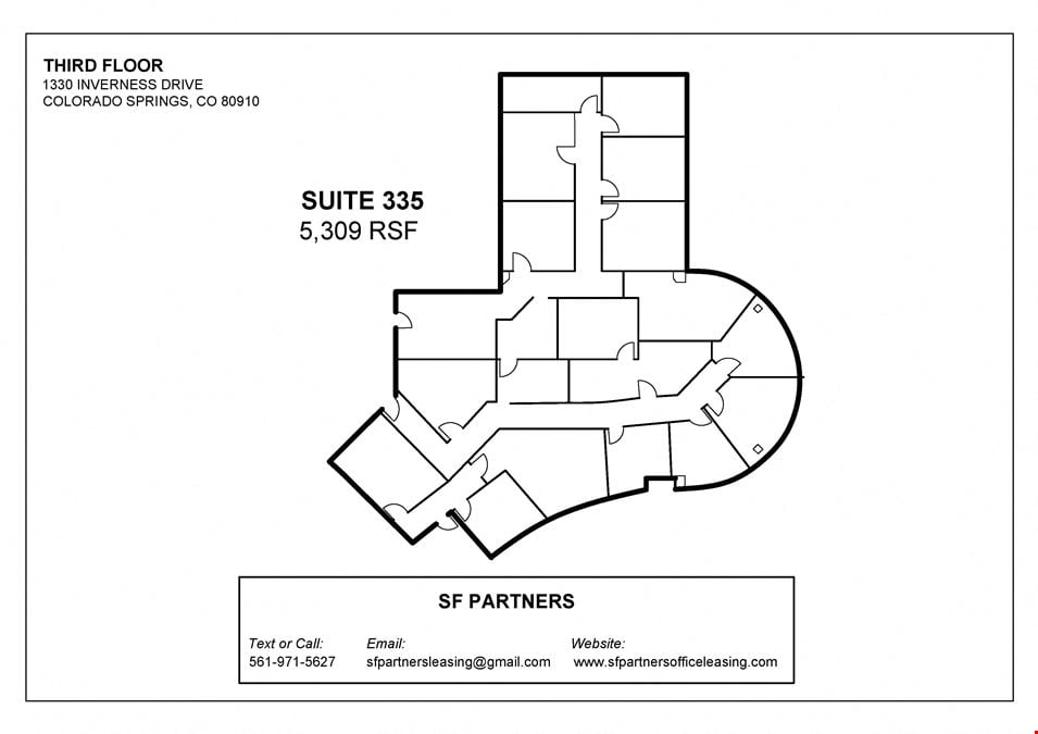 5309 SF Suite 335 Professional Office Spaces in Colorado