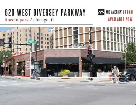Preview of Retail space for Rent at 620 W Diversey Parkway