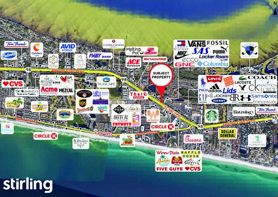 Miramar Beach Retail/Office For Sale or For Lease