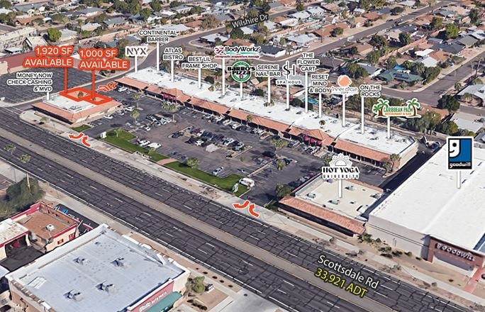 Preview of Retail space for Rent at 2515-2525 N Scottsdale Rd