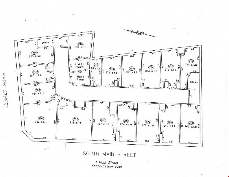1 Park St unit 205-206 Attleboro, MA 02703