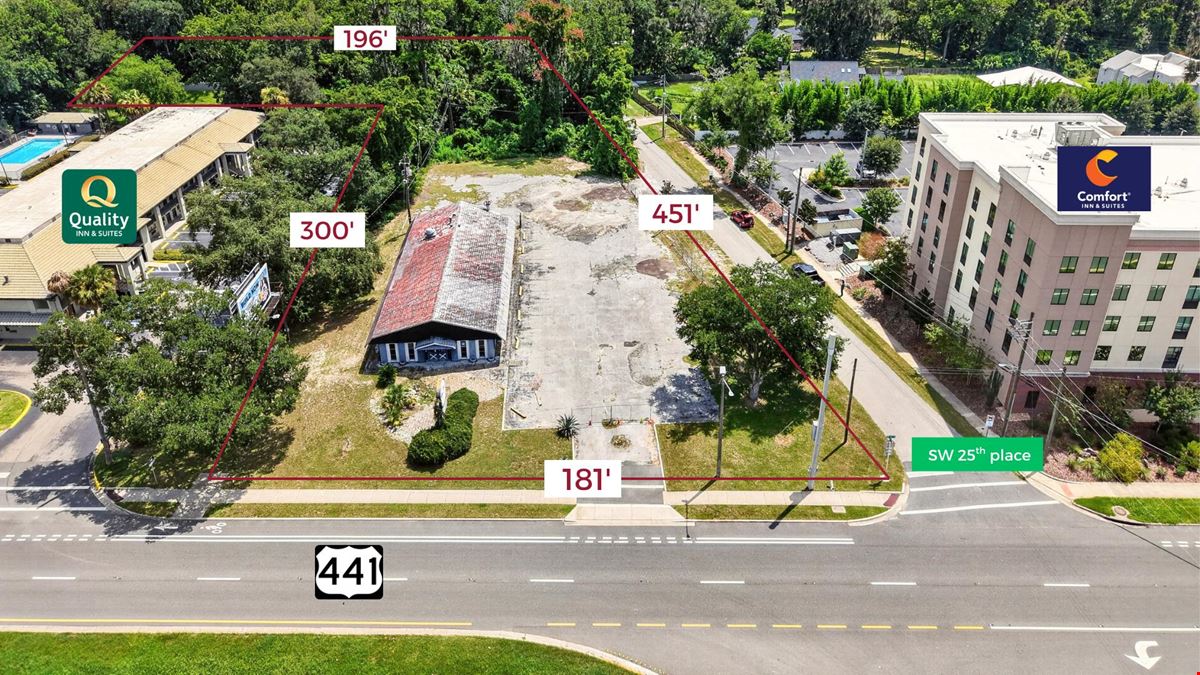 Re-development Site Near UF