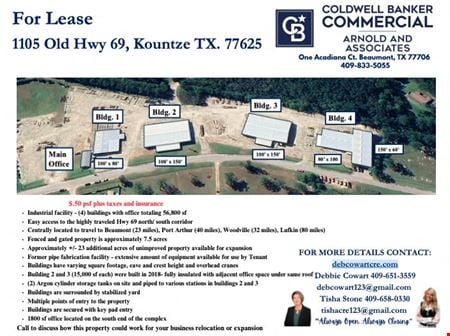 Preview of commercial space at 1105 Old Highway 69