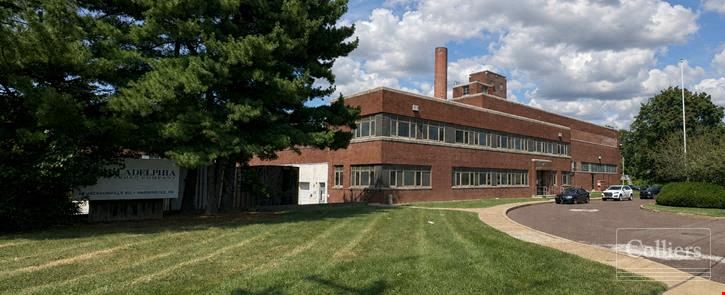 Bucks County Industrial Facility with Rail, Power and Parking