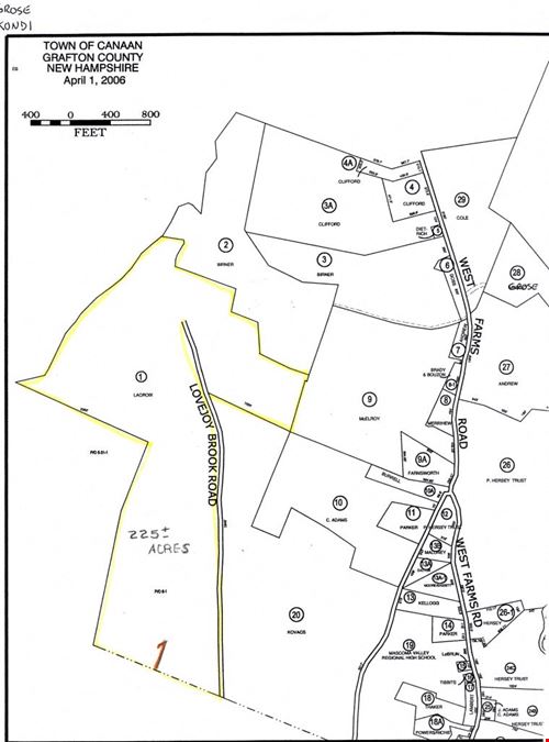 244 acres comm/res with util.