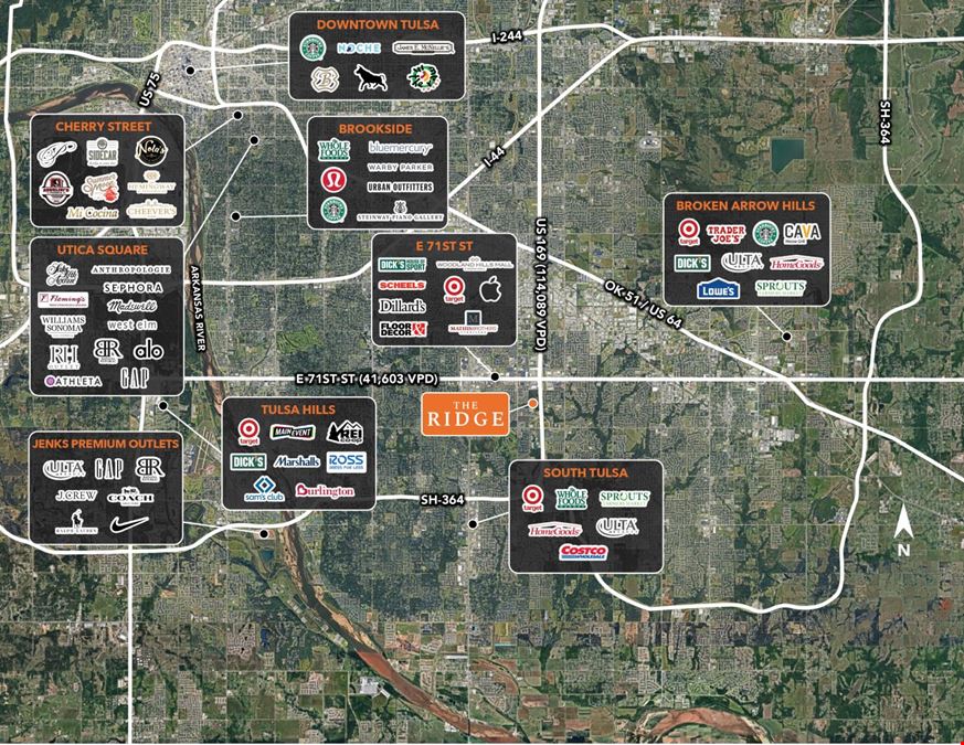 71st St and Hwy 169 - The Ridge - Retail Development