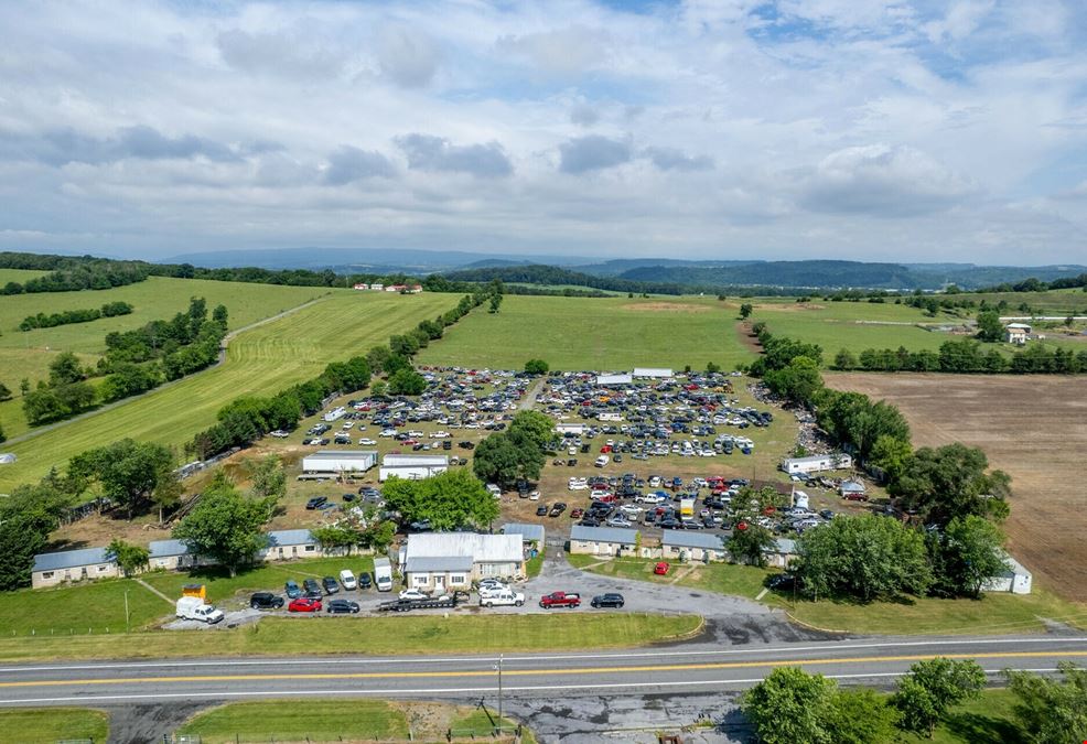 PERMITTED SALVAGE YARD | 10+ ACRES | 400+ VEHICLES INCLUDED | I-81 CORRIDOR