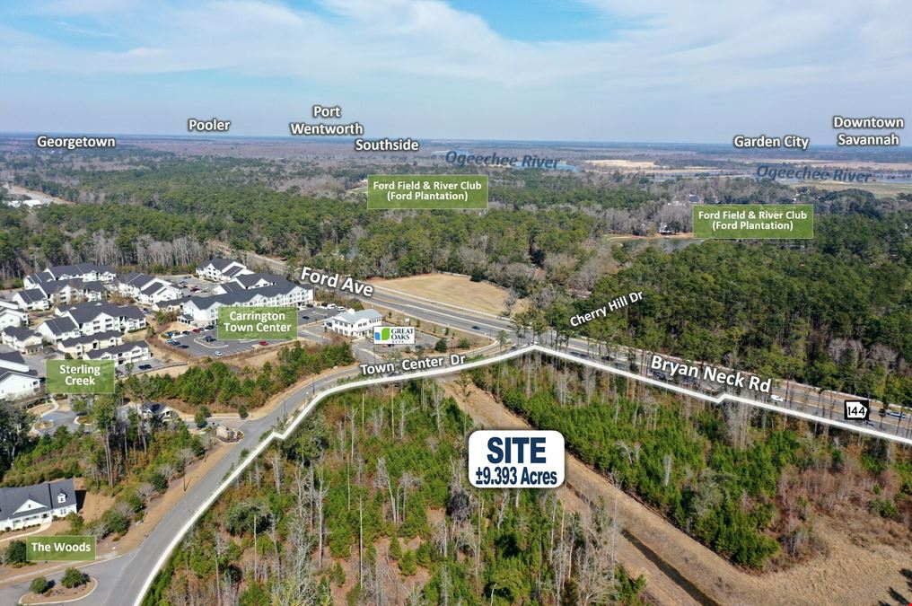 ±9.393 Commercial Acres on GA Hwy 144 (Ford Ave)