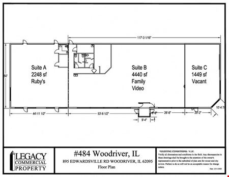 Preview of Commercial space for Rent at 891-897 Edwardsville Rd.
