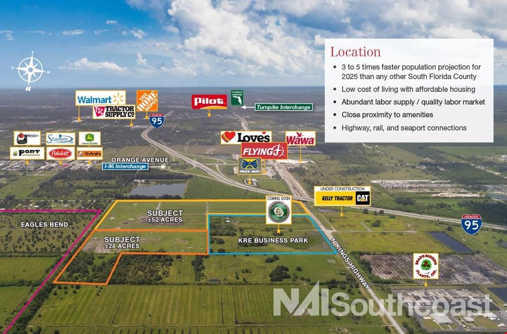 ±28 Acre & ±52 Acre Industrial Sites