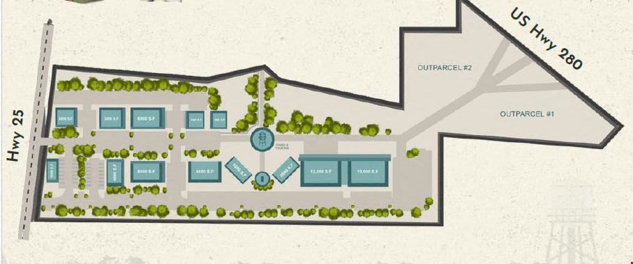 Mainstreet Harpersville | Leasing Opportunity