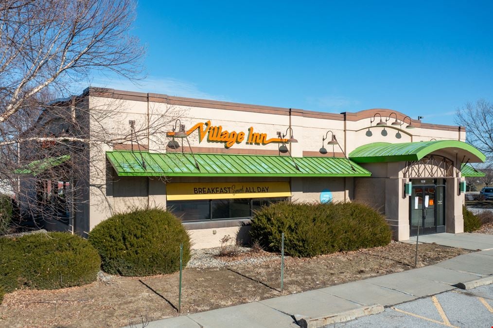 Retail pad with former Village Inn