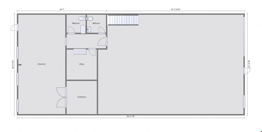 Preview of Retail space for Rent at 2780 B M Montgomery Street
