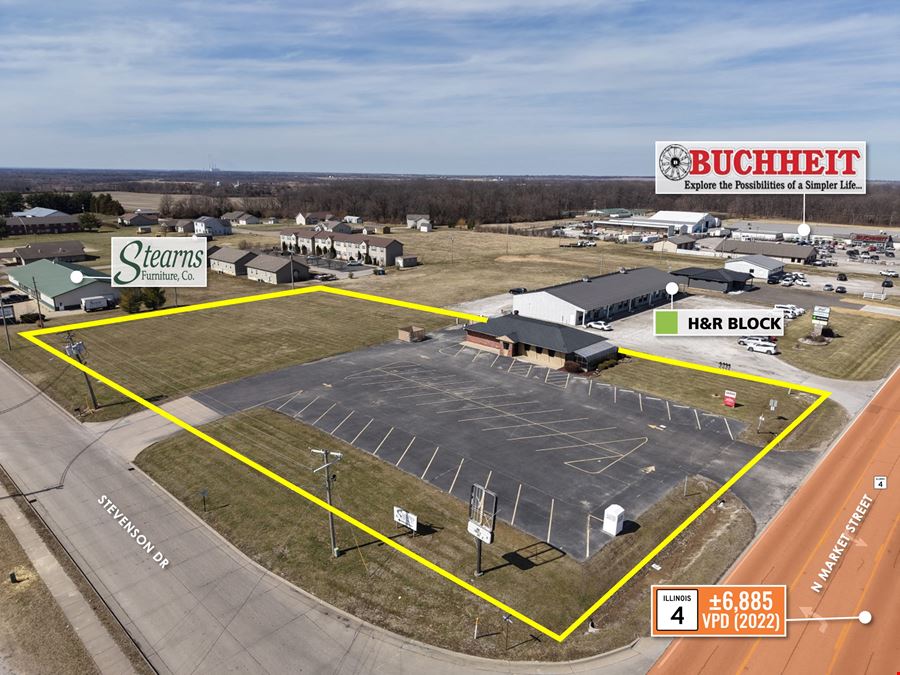 REIT SALE | Former Pizza Hut | 1.86 Acres | St. Louis DMA | 6K VPD