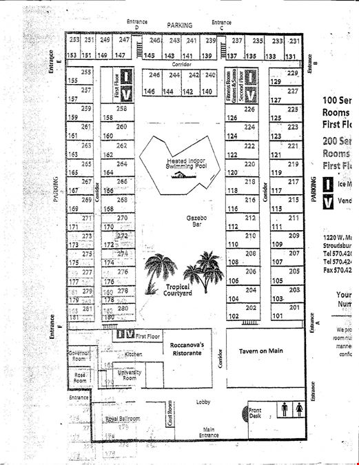 Former 134 Room Hotel on 13+ Acres At Interstate Highway Interchange