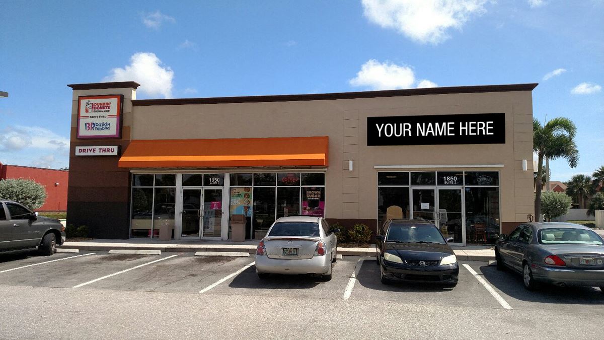 Freestanding Retail Shared with Dunkin Donuts