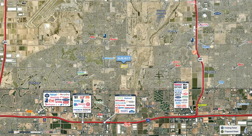 Preview of Retail space for Rent at NWC El Mirage & Indian School Rd
