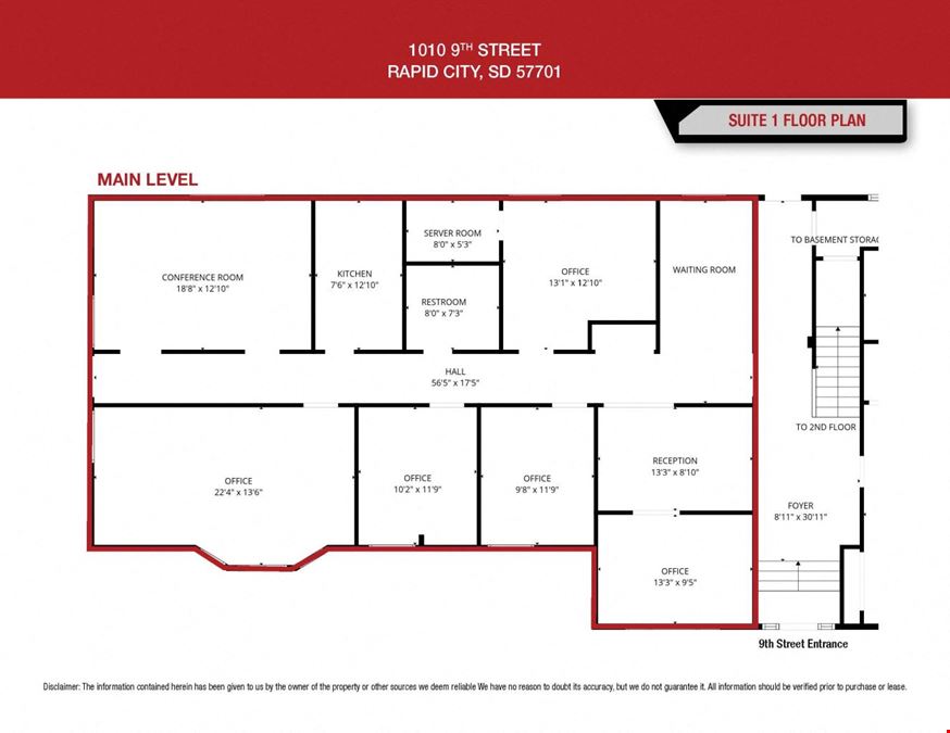 9th Street Multi-Tenant Office Opportunity