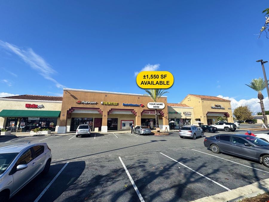 Pacific Plaza Shops for Lease by 24 Hour Fitness