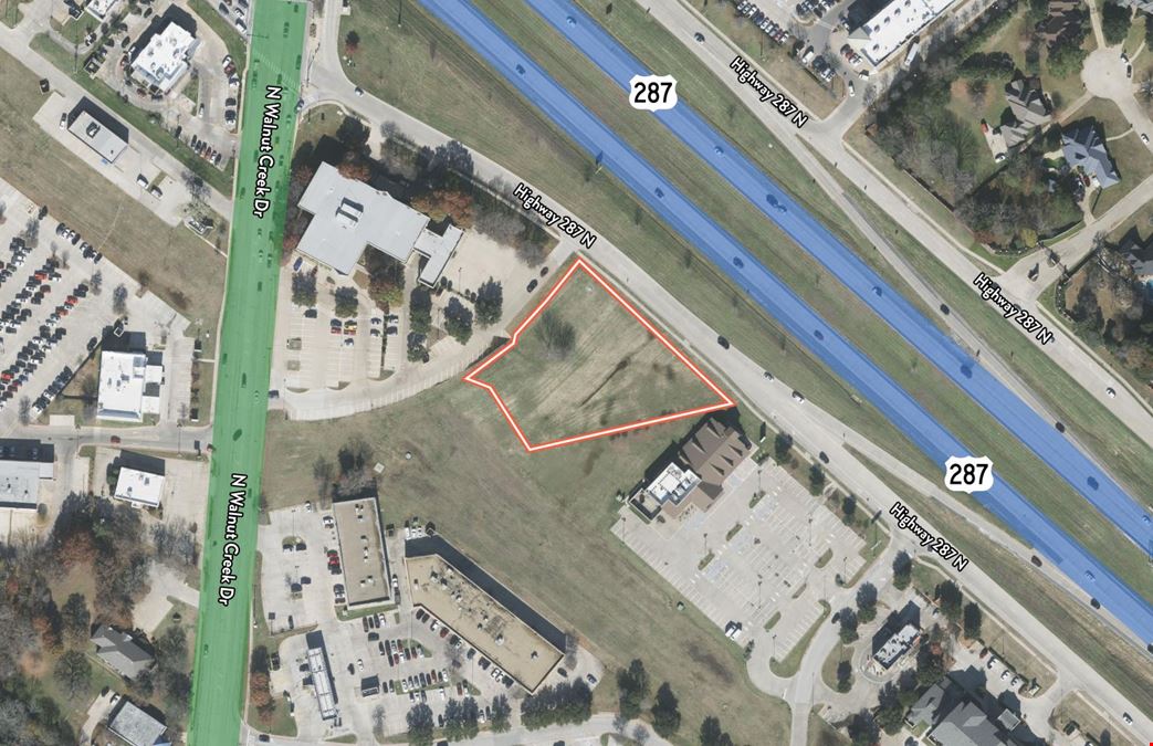 1.43 Acres | Mansfield | Ground Lease