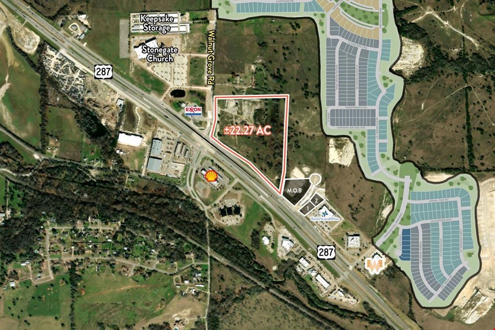 22.27± Acres Commercial Land