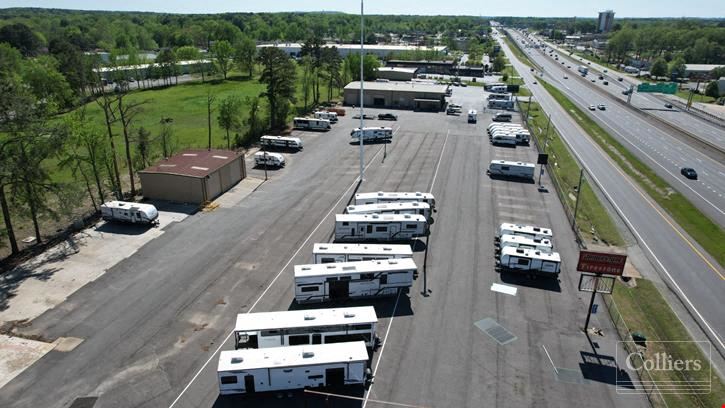 For Sale: Former Dealership with Excess Land on I-30