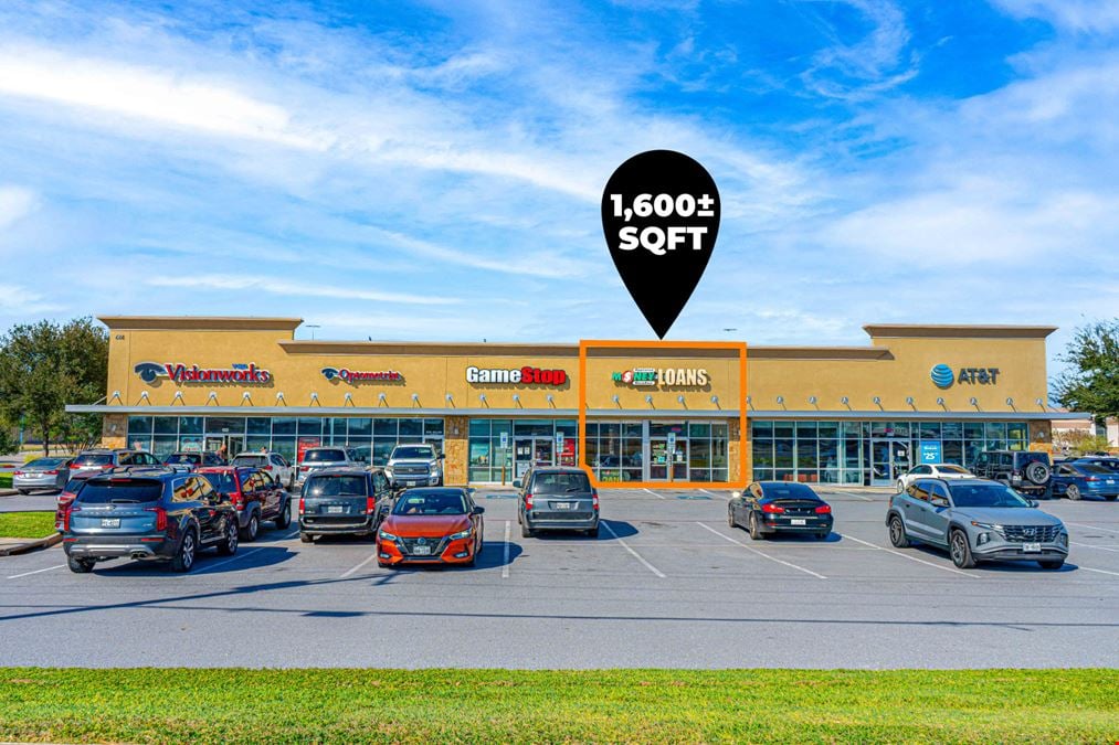 1,600 SF | 2nd Gen Retail | Weslaco,TX