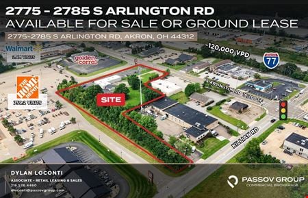 Preview of VacantLand space for Rent at 2775-2785 S Arlington Rd