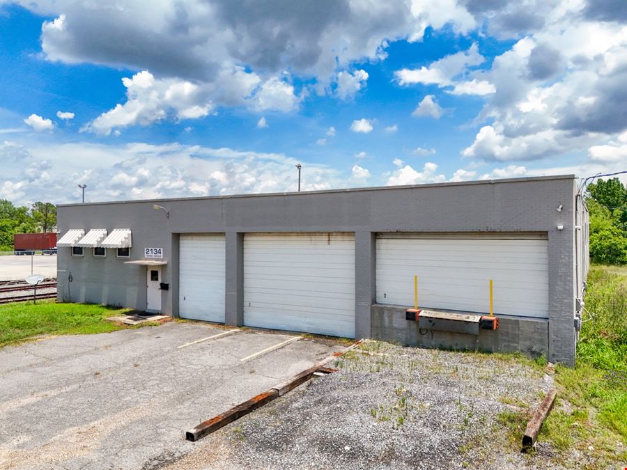 Office Warehouse with Dock Highs, Lay Down Yard, and Rail Access