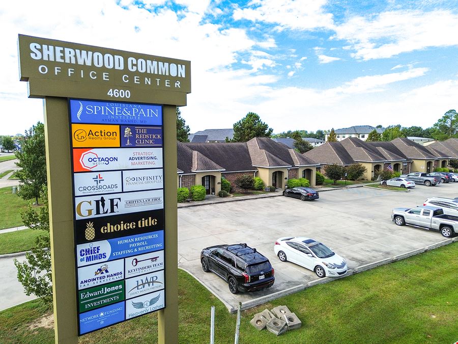 Sherwood Commons Office Center: Move-In Ready Suite for Lease