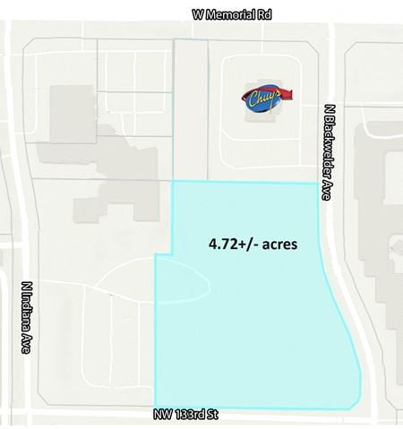 Preview of VacantLand space for Sale at SW/C Memorial Rd & Blackwelder Ave