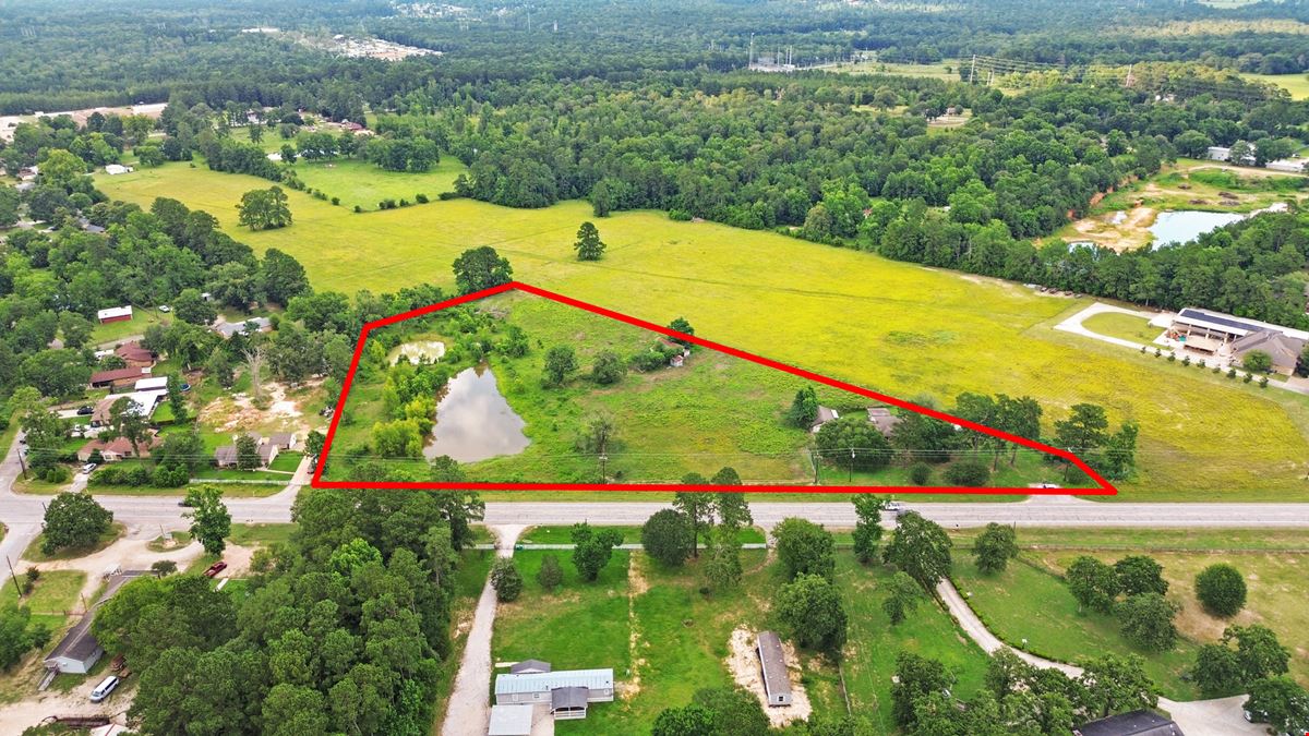 ±6 Acres of Development-Ready Land | City Utilities On-Site | Willis, TX