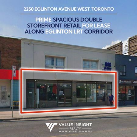 Preview of Retail space for Rent at 2250 Eglinton Avenue West