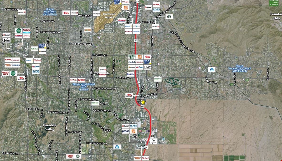 90th St & Loop 101 | NEC | Sierra Bloom