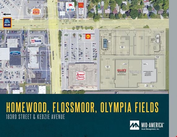 Preview of Retail space for Rent at 183rd Street and Kedzie Avenue