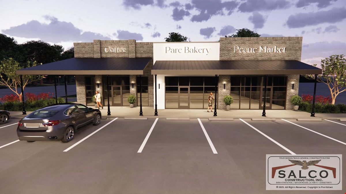 Pecue Park New Construction Retail