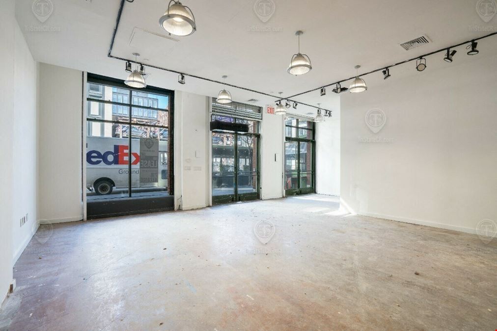 2,300 SF | 156 10th Ave | Prime West Chelsea Gallery Space for Lease