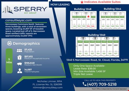 Preview of commercial space at 1340 S Narcoossee Rd