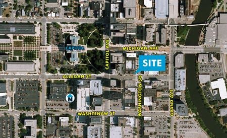 Preview of Retail space for Rent at 106 West Allegan Street