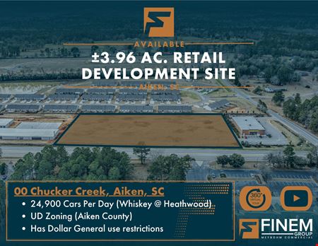 ±3.96 AC. Development Site | Whiskey Rd, Aiken, SC - Aiken