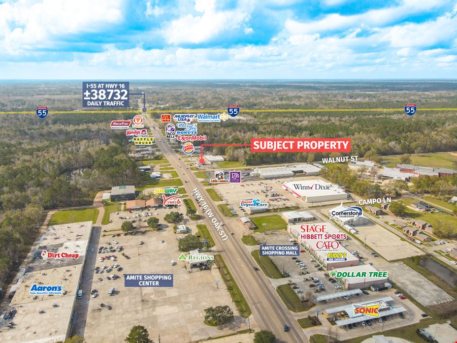 Drive-Thru QSR Real Estate For Sale in Amite