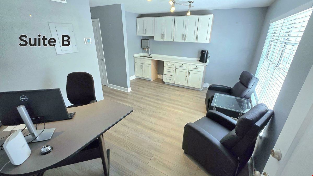 Updated Office Suites in the center of downtown!