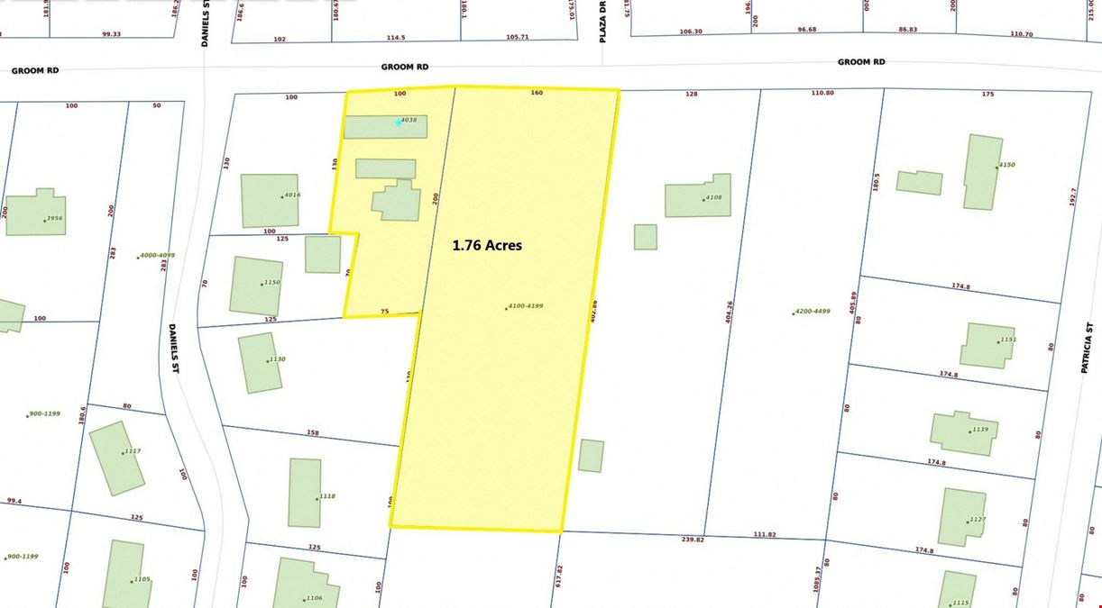 1.76 Acre Tract on Groom Rd.