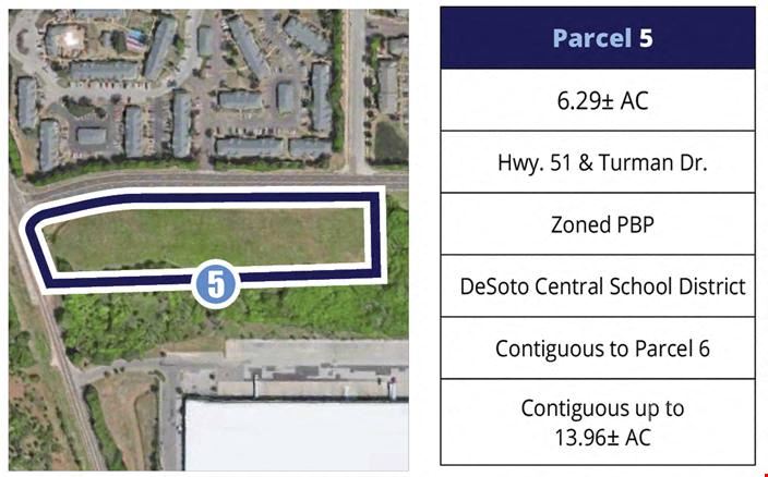 10 Parcels Totaling 27± Acres in Southaven, MS